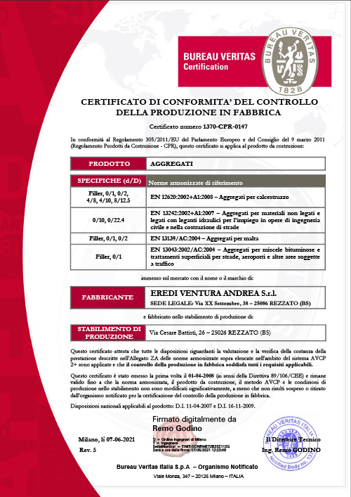 CERTIFICATO CE